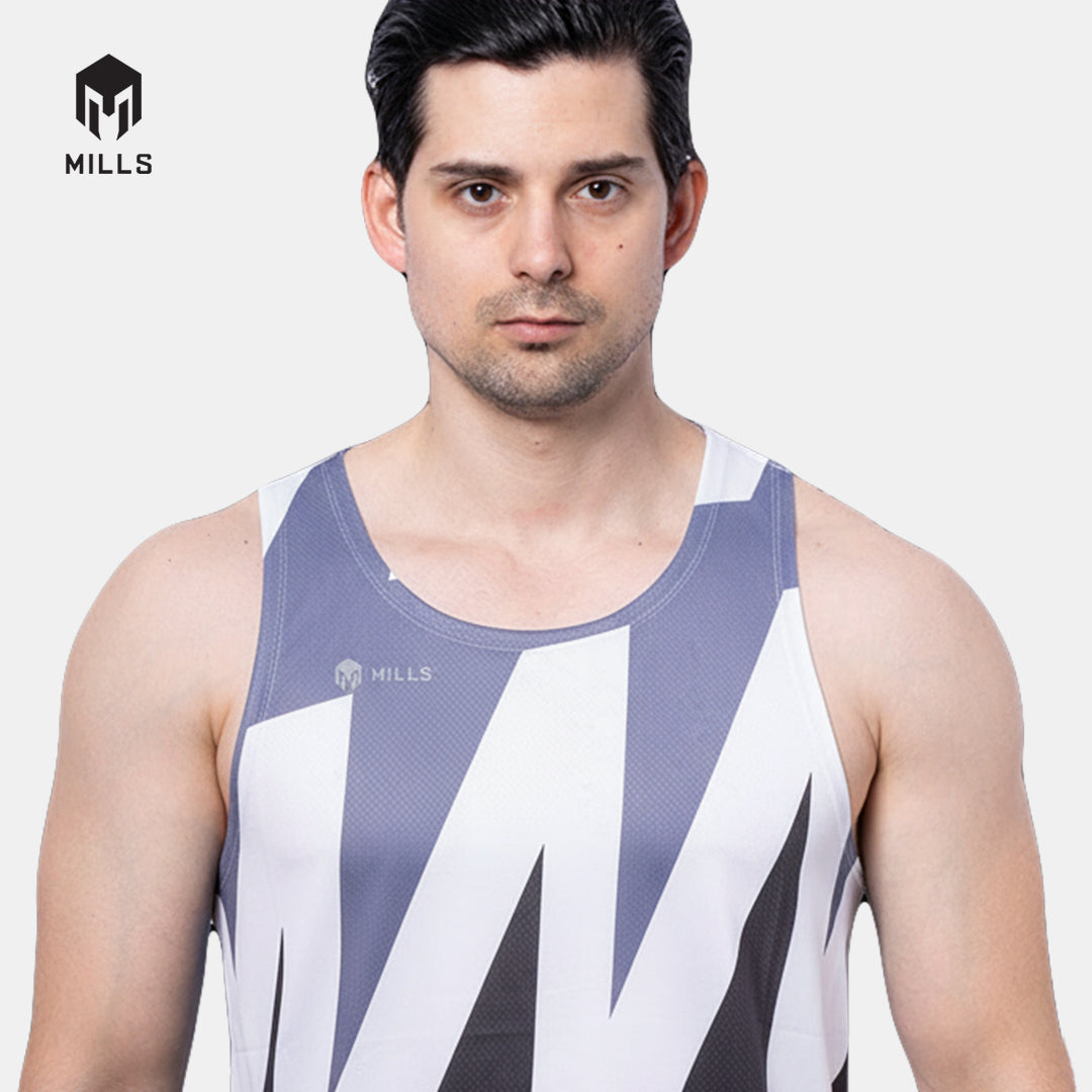MILLS Singlet Running Enercharge Running Tank Top Men 01100020