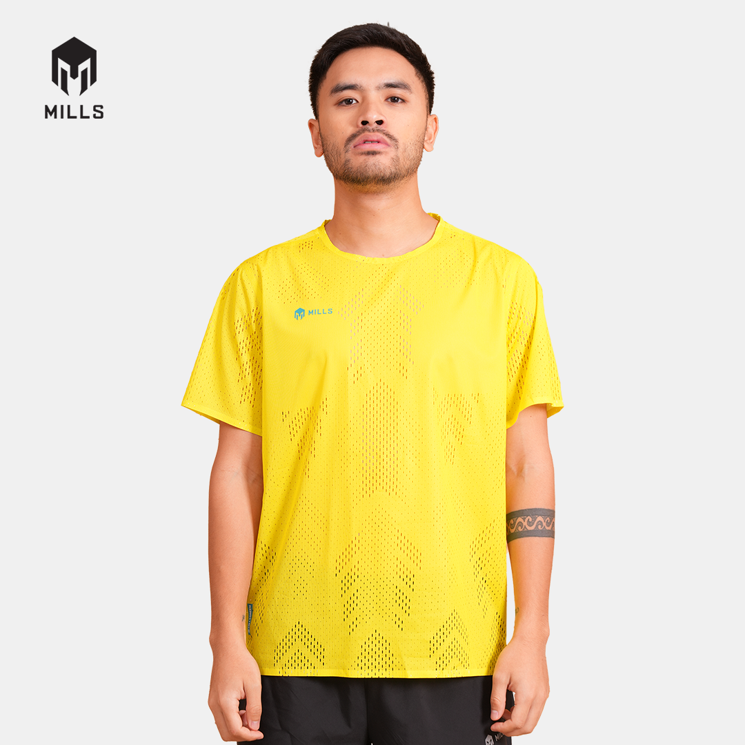MILLS BAJU OLAHRAGA RUNNING HYPERCHARGE T-SHIRT MEN 00100718