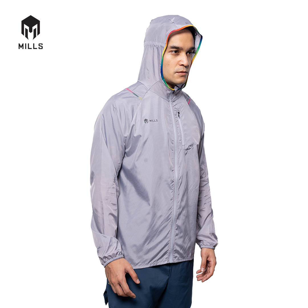 MILLS Jaket Pria Jacket Holo Windbreaker 15024