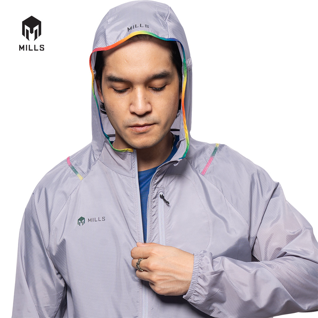 MILLS Jaket Pria Jacket Holo Windbreaker 15024