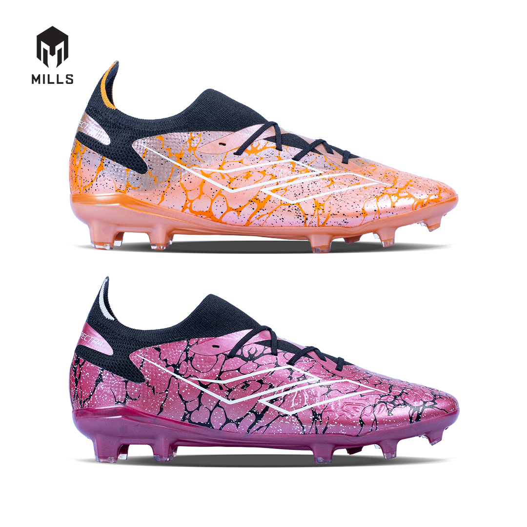 MILLS Sepatu Sepakbola Xyclops Spectra FG Metallic. Copper / Black / White 9304001