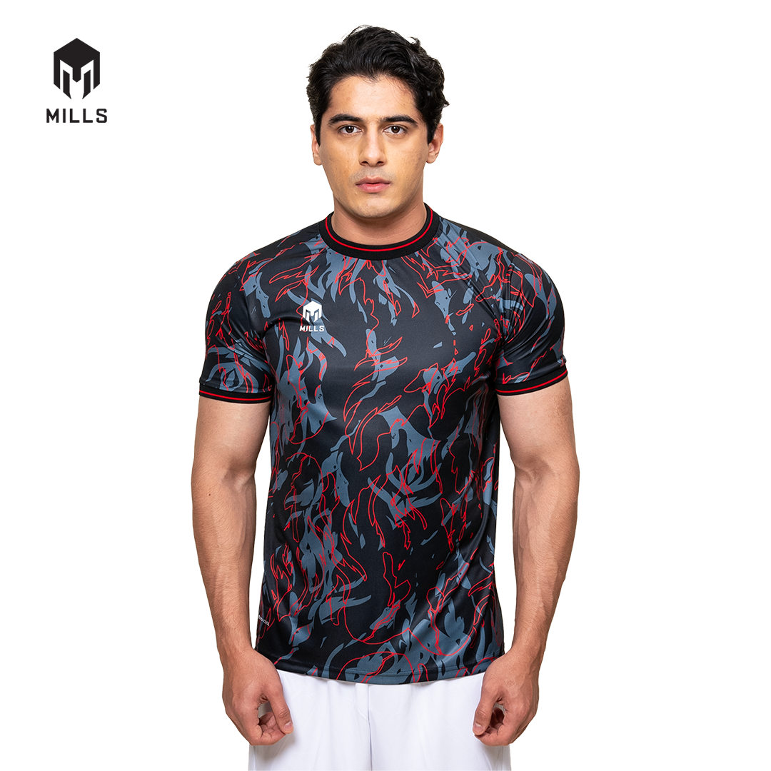 MILLS Baju Olahraga Jersey Sepakbola Football Futsal Soccer Jersey Flame 2.0 1382