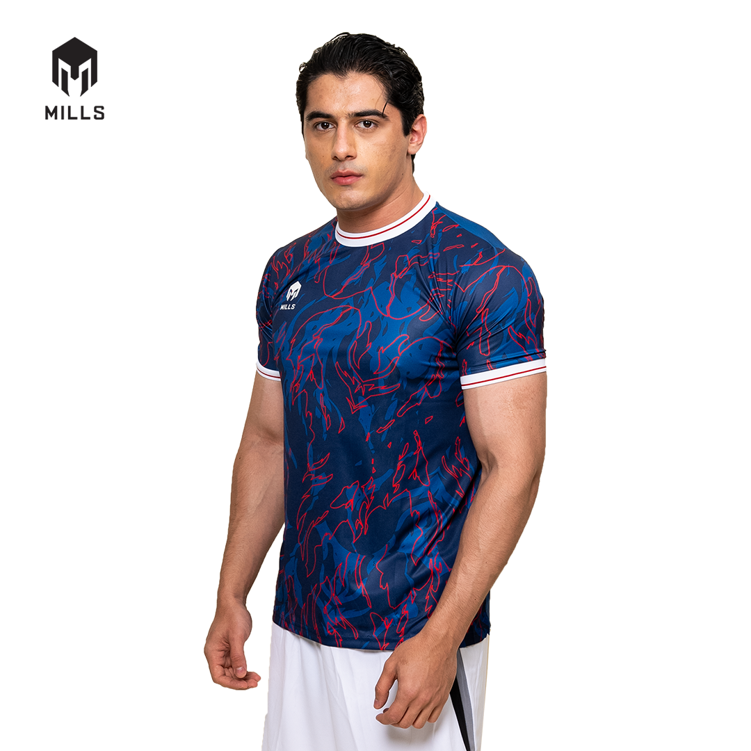MILLS Baju Olahraga Jersey Sepakbola Football Futsal Soccer Jersey Flame 2.0 1382