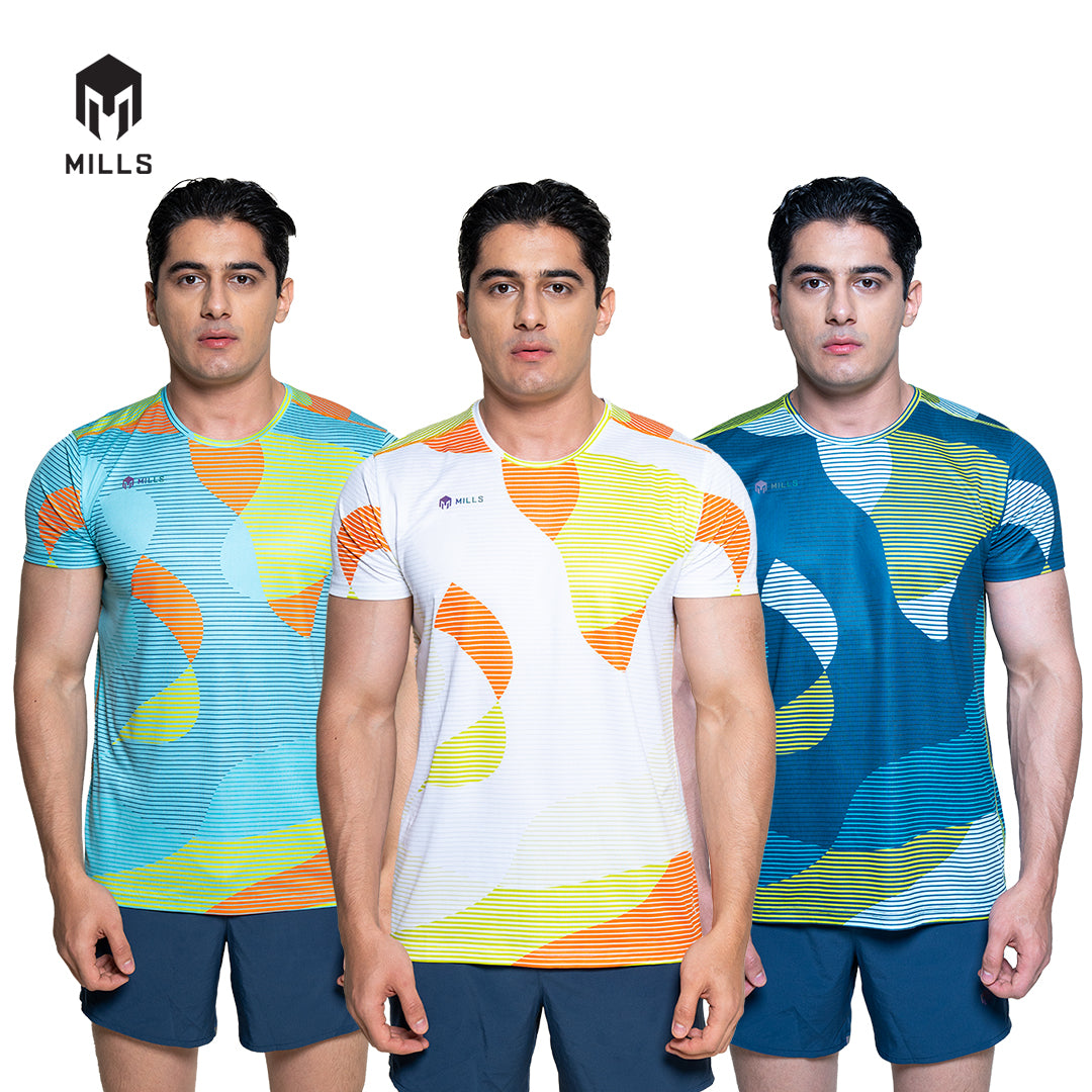 MILLS Baju Olahraga Running Zenith Running Tshirt Men 2033
