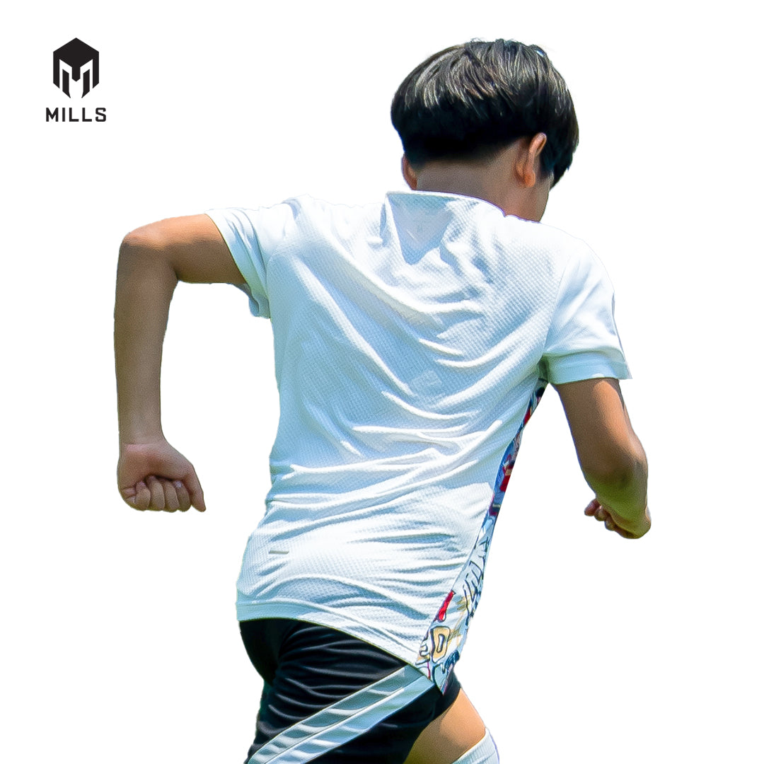MILLS Superman Baju Olahraga Running Shirt Tee Shirt Kids 45001DC
