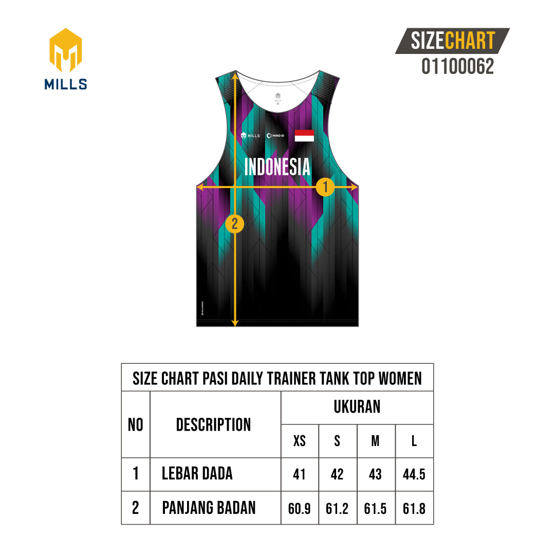 MILLS PASI TRAINING RUNNING TANK TOP WOMEN 01100062