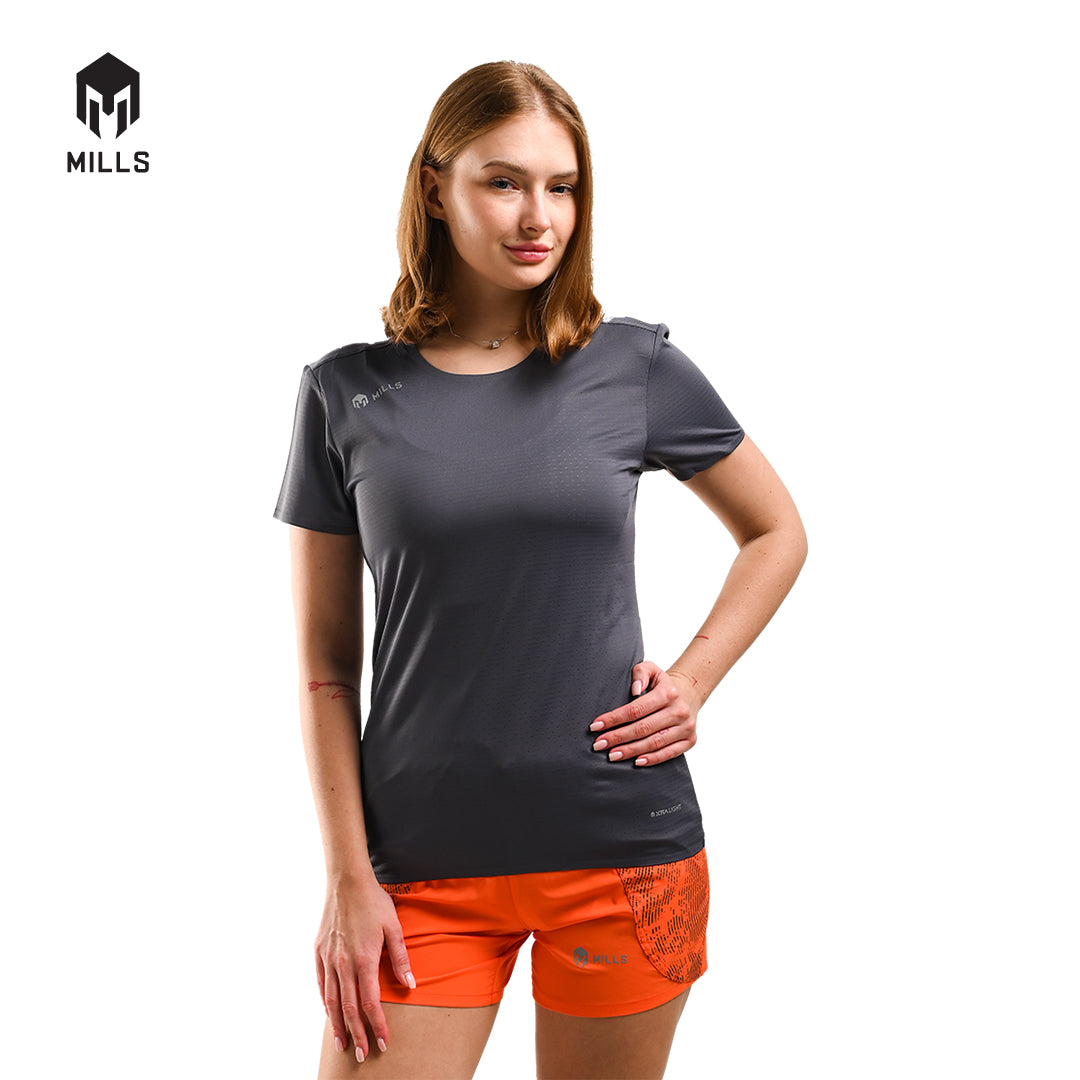 MILLS Baju Olahraga Running Dash Running Tee Women 5008
