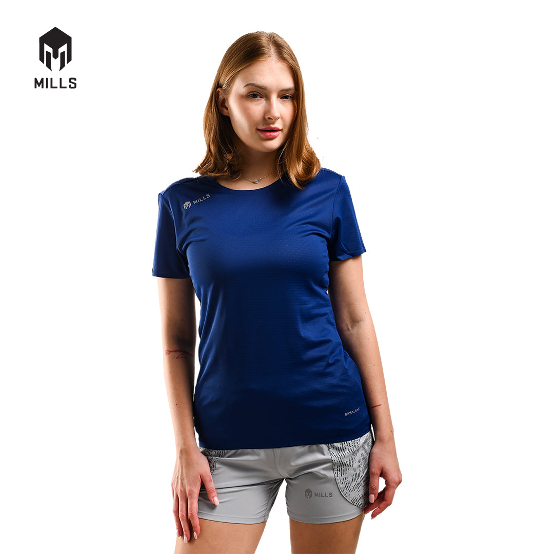 MILLS Baju Olahraga Running Dash Running Tee Women 5008