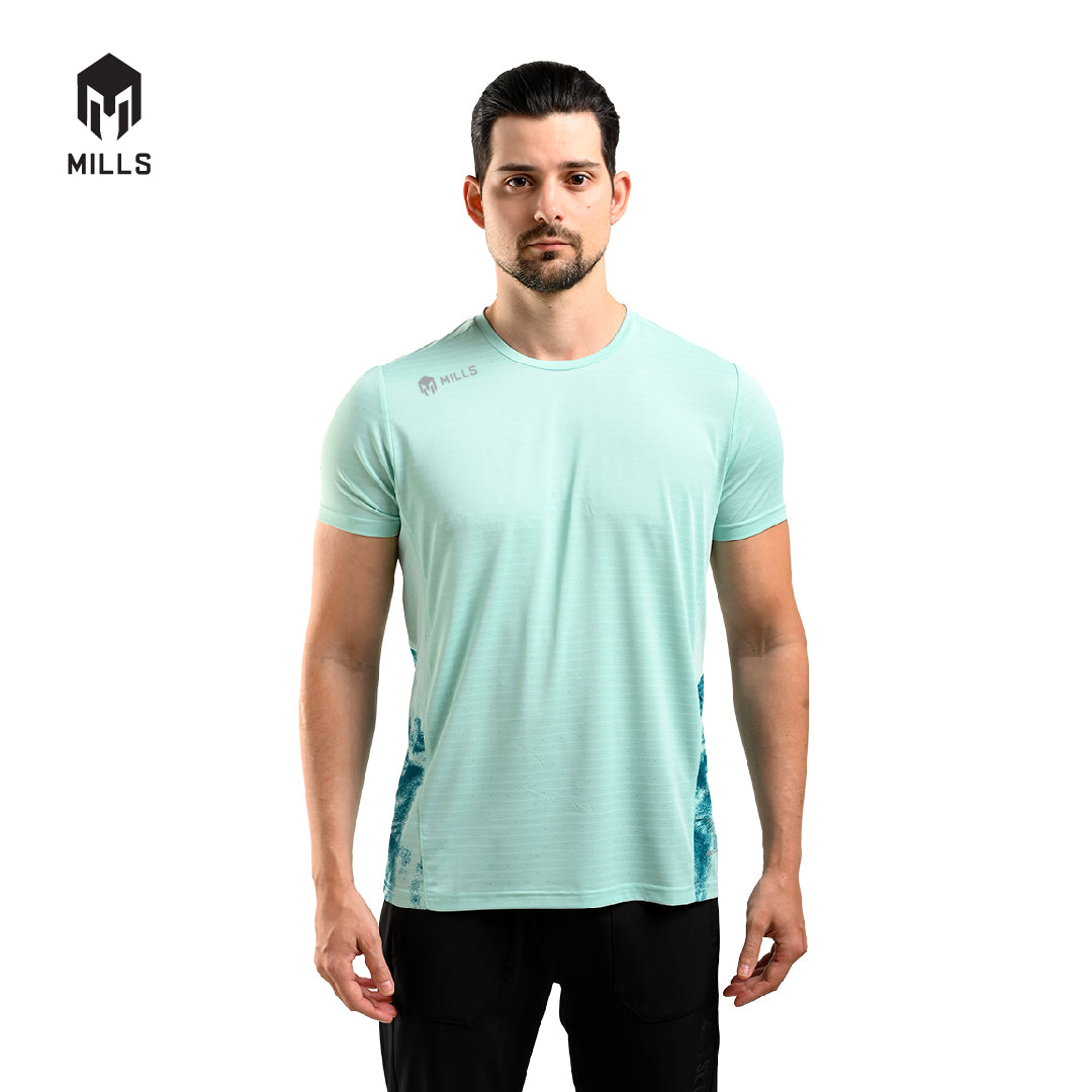 MILLS Baju Olahraga Running Lauf Running Tee Men 2031