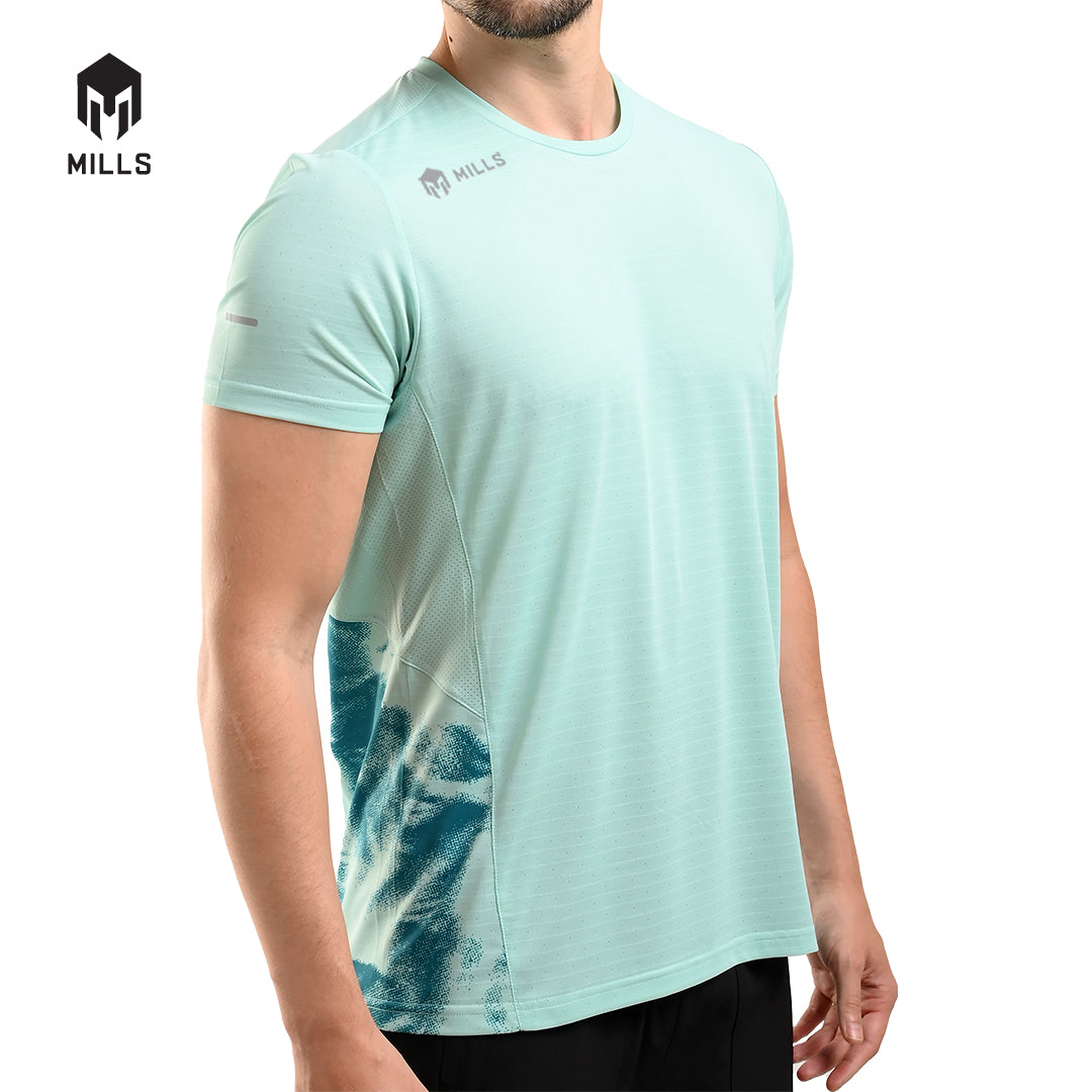 MILLS Baju Olahraga Running Lauf Running Tee Men 2031
