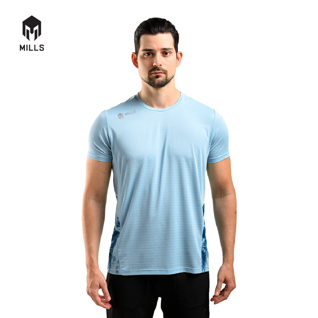 MILLS Baju Olahraga Running Lauf Running Tee Men 2031