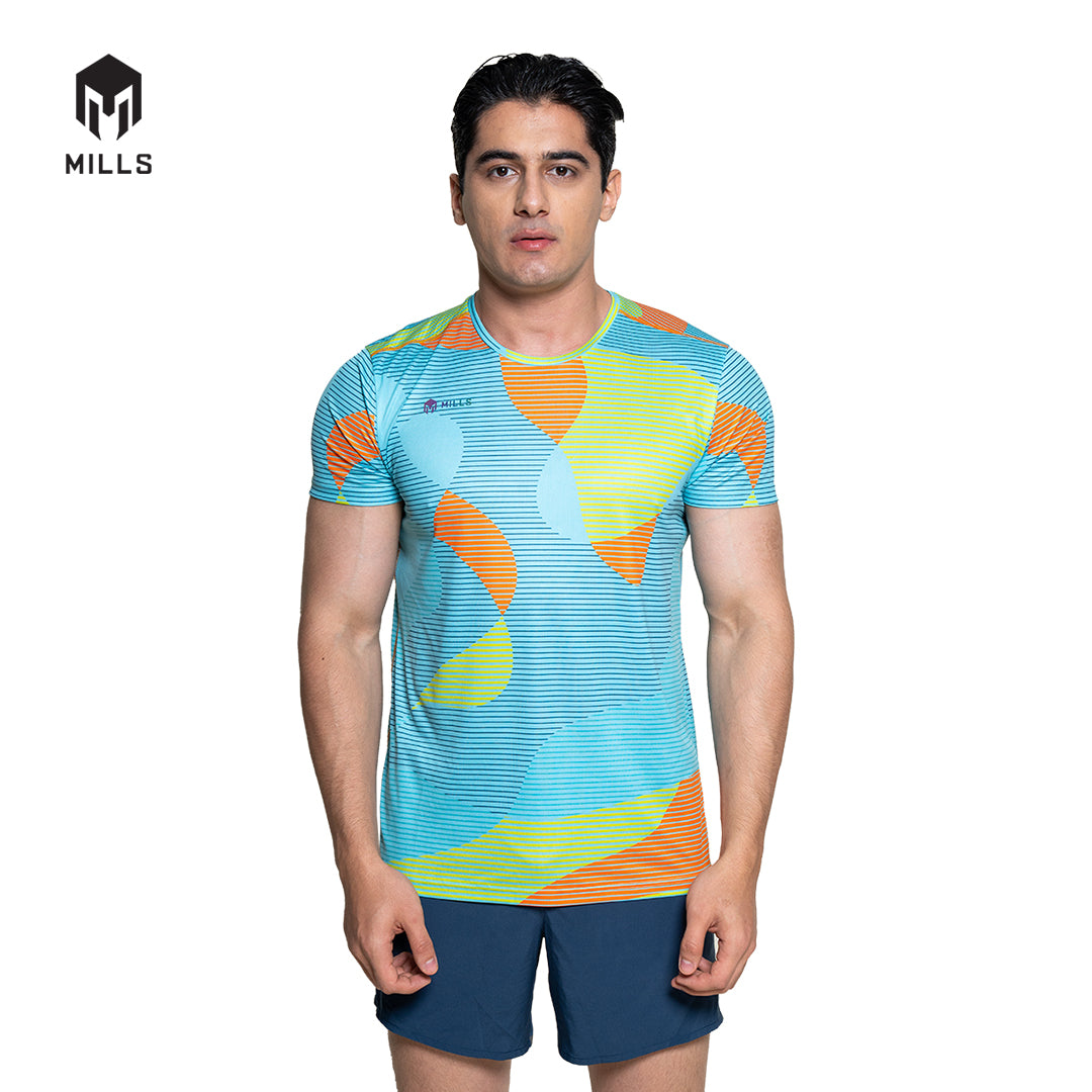 MILLS Baju Olahraga Running Zenith Running Tshirt Men 2033