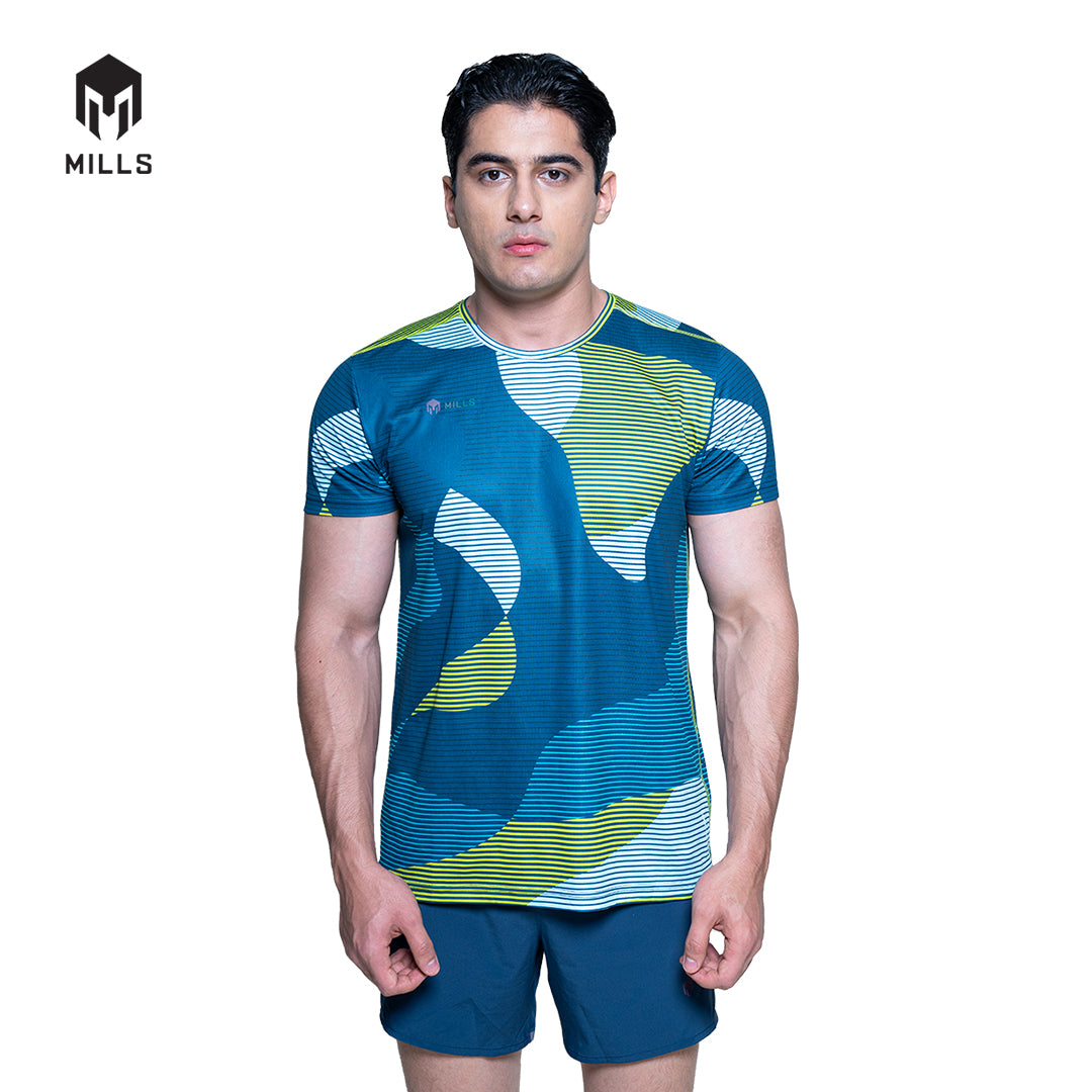 MILLS Baju Olahraga Running Zenith Running Tshirt Men 2033