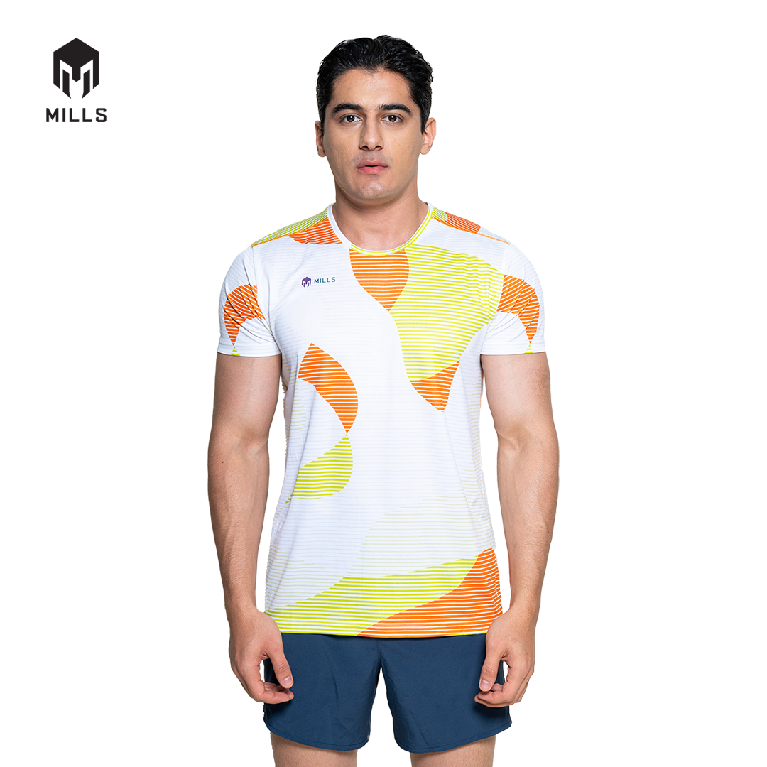 MILLS Baju Olahraga Running Zenith Running Tshirt Men 2033