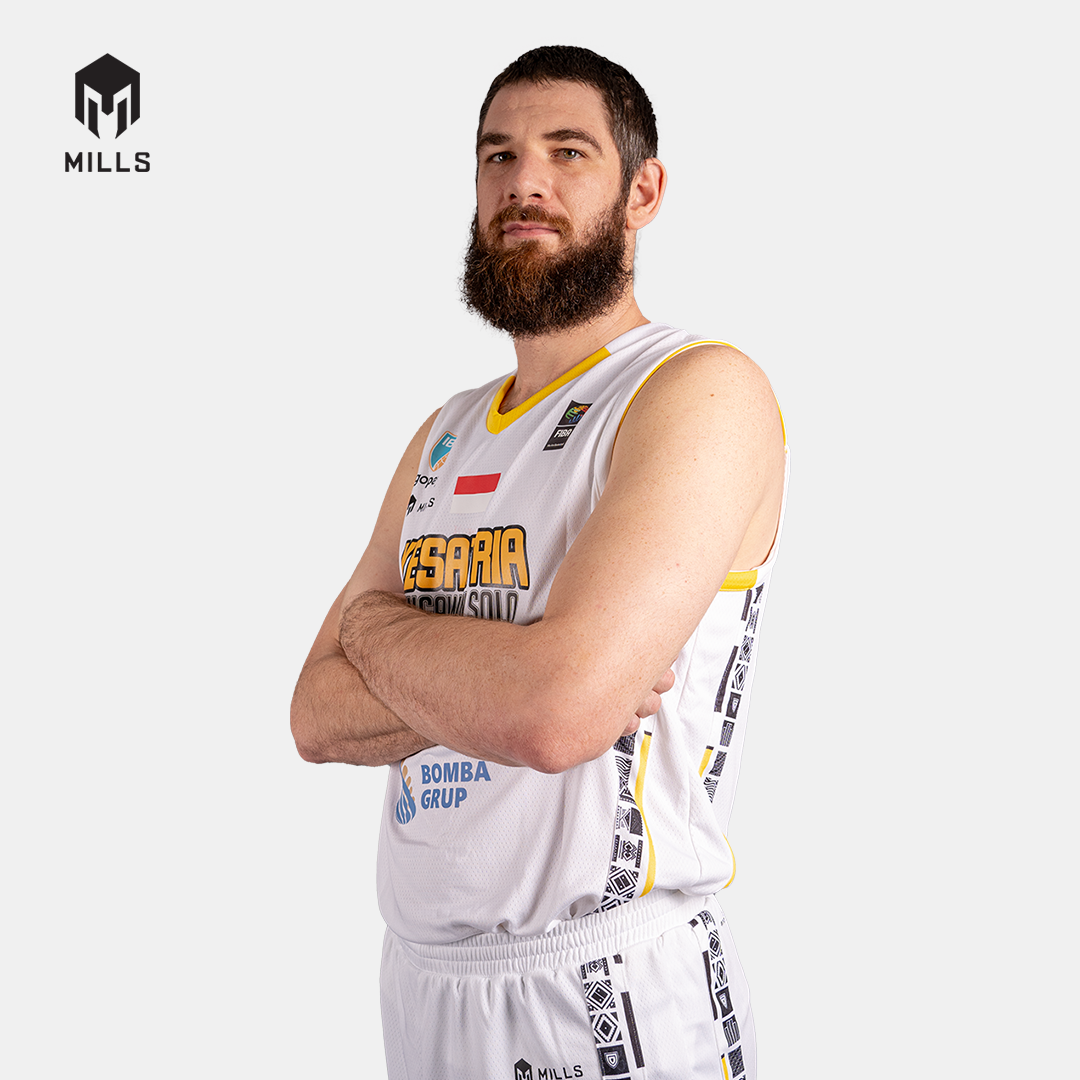 MILLS KBS AWAY BASKETBALL JERSEY PLAYER ISSUE WHITE 26018KBS