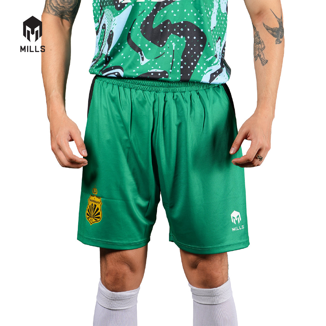 MILLS BHAYANGKARA FC GOALKEEPER THIRD SHORT PLAYER ISSUE GREEN 3257BFC