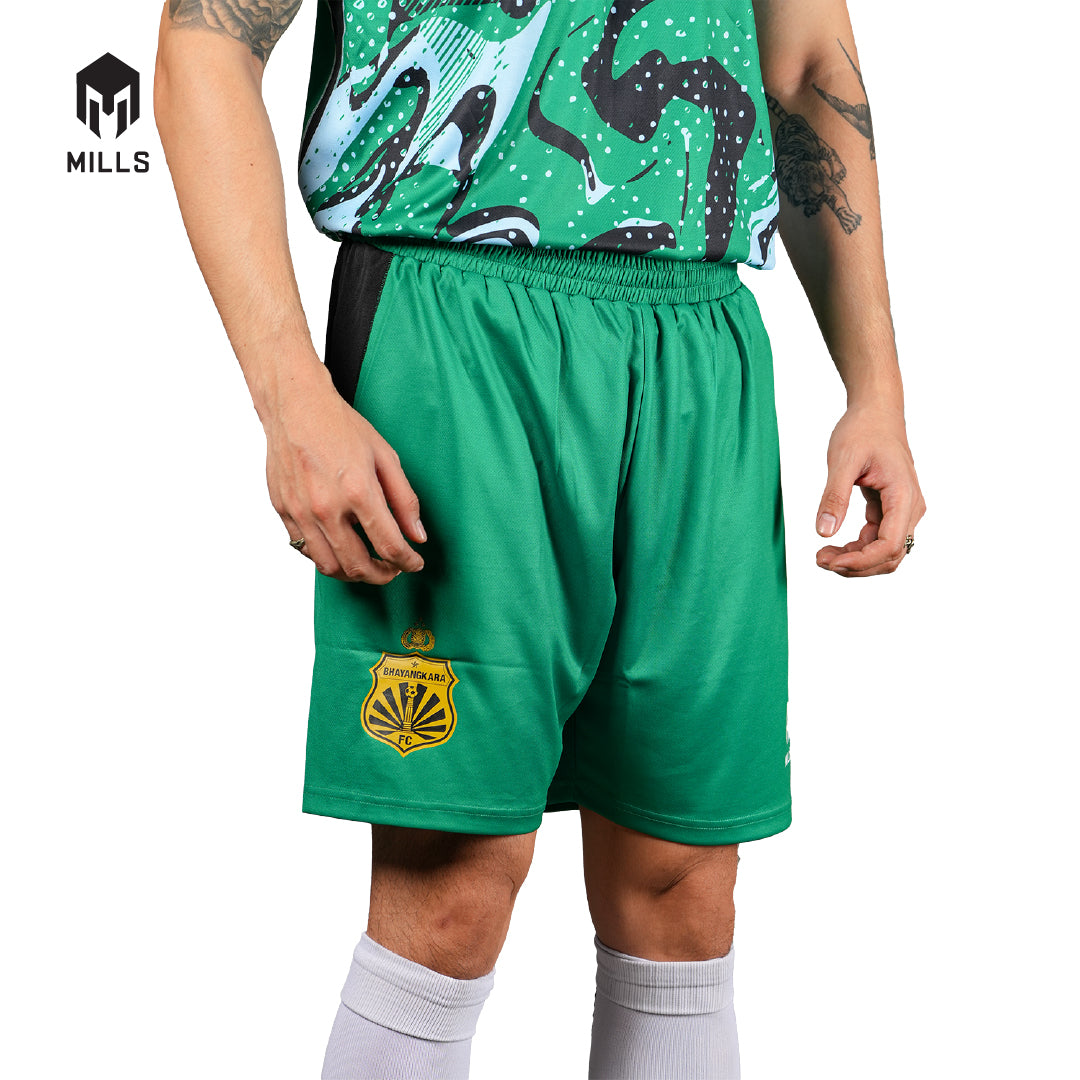 MILLS BHAYANGKARA FC GOALKEEPER THIRD SHORT PLAYER ISSUE GREEN 3257BFC