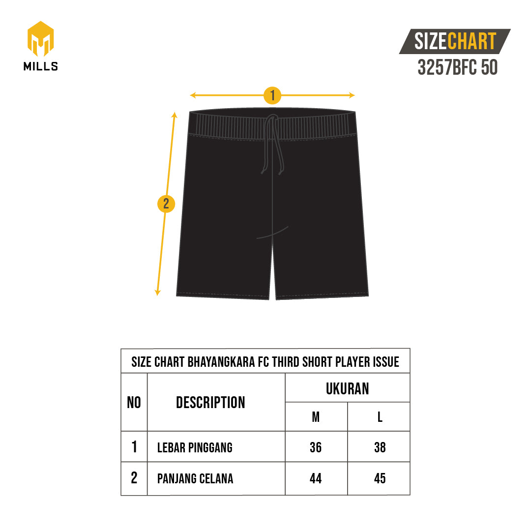MILLS BHAYANGKARA FC GOALKEEPER THIRD SHORT PLAYER ISSUE GREEN 3257BFC