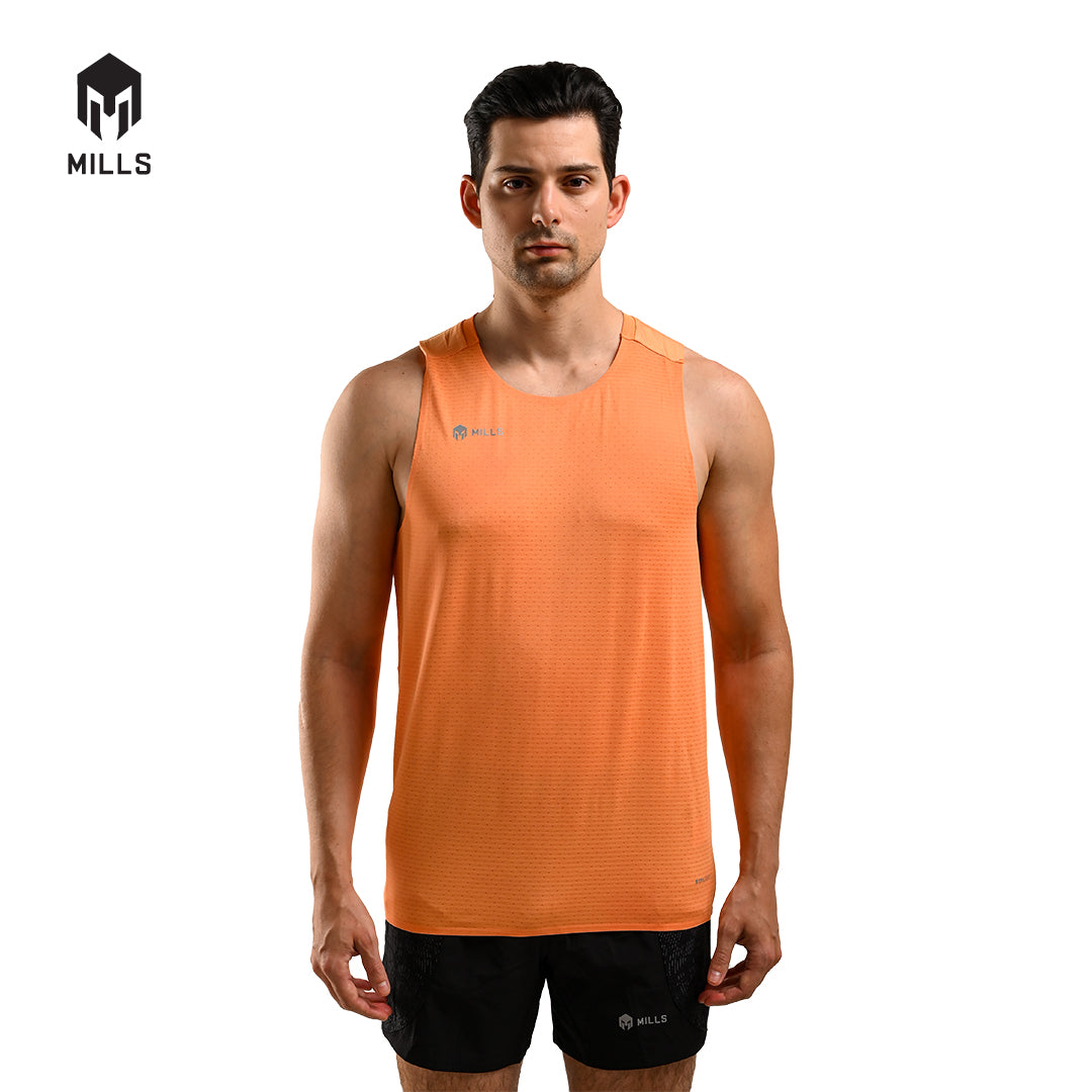 MILLS Singlet Running Dash Running Tank Sleeveless 4008