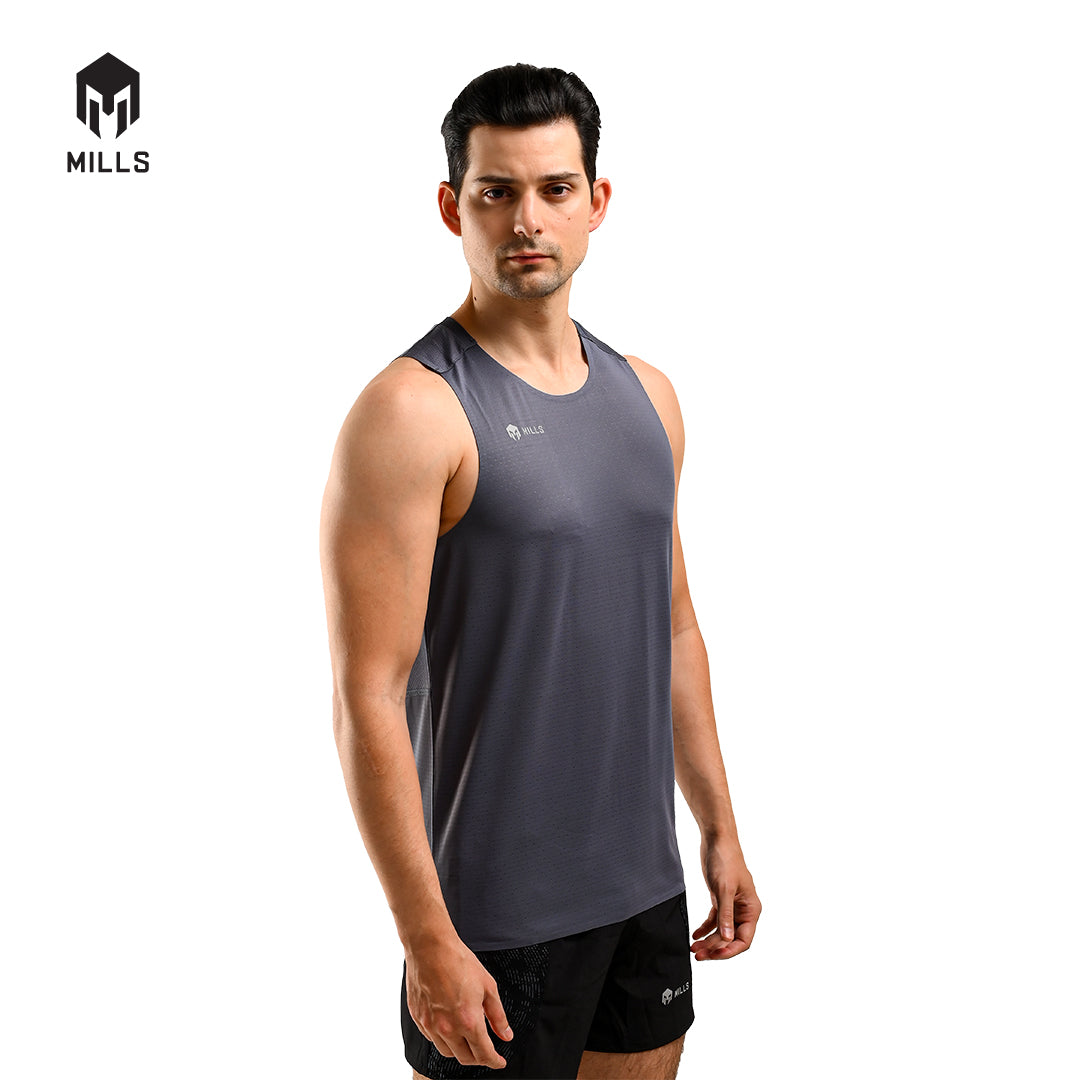 MILLS Singlet Running Dash Running Tank Sleeveless 4008
