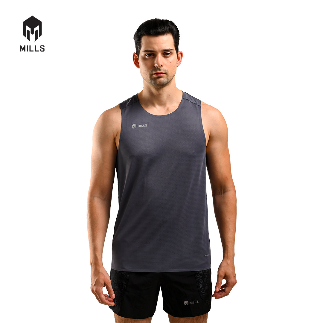 MILLS Singlet Running Dash Running Tank Sleeveless 4008