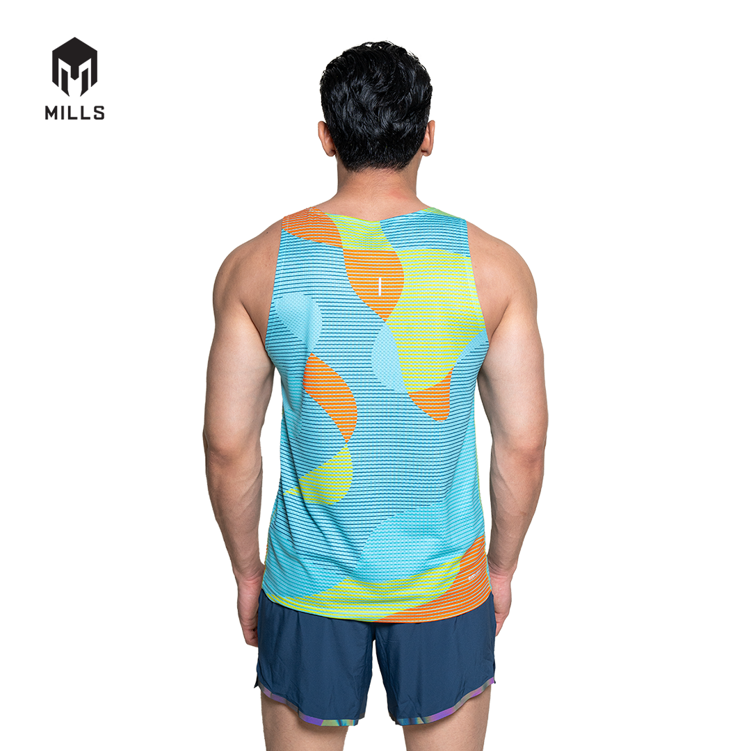 MILLS Singlet Running Zenith Running Tank Top Men 4013