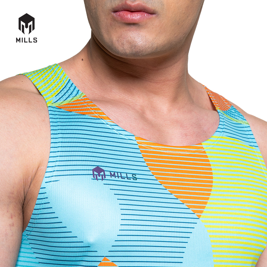 MILLS Singlet Running Zenith Running Tank Top Men 4013