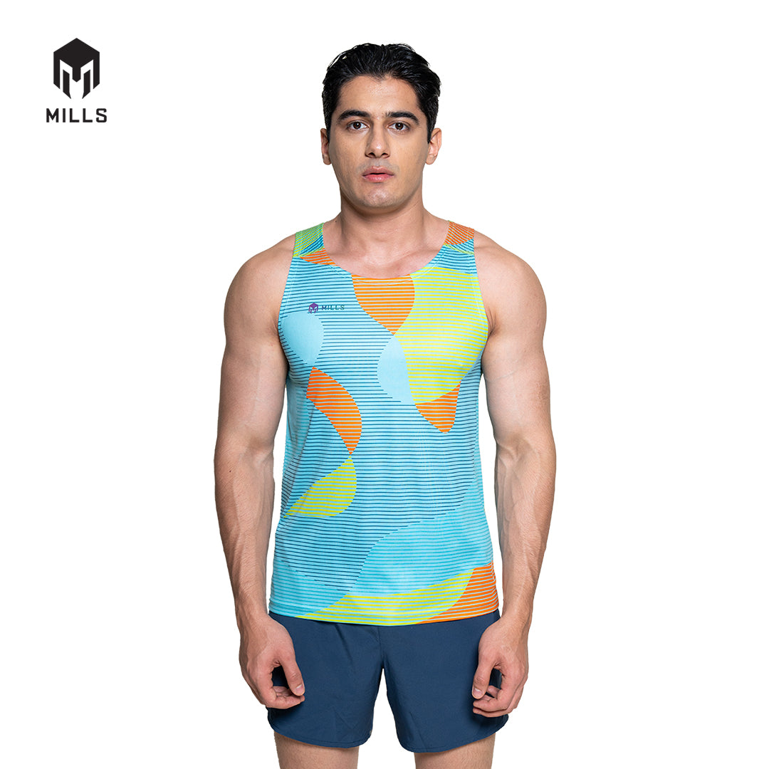 MILLS Singlet Running Zenith Running Tank Top Men 4013