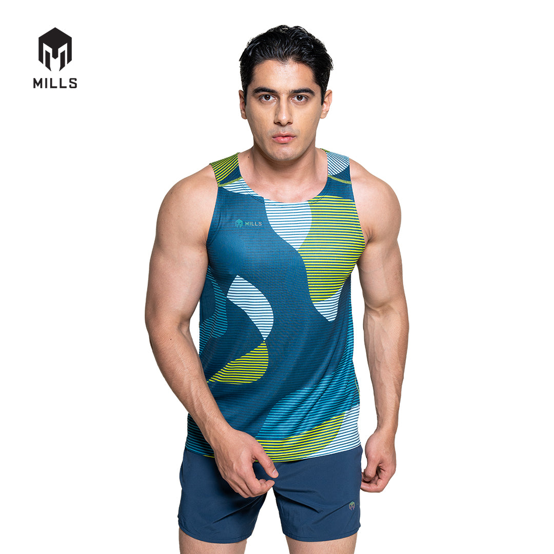 MILLS Singlet Running Zenith Running Tank Top Men 4013
