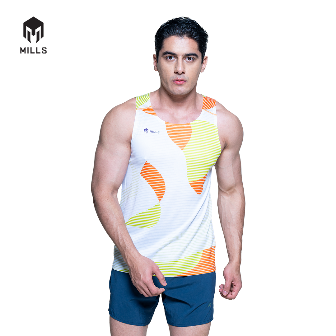 MILLS Singlet Running Zenith Running Tank Top Men 4013