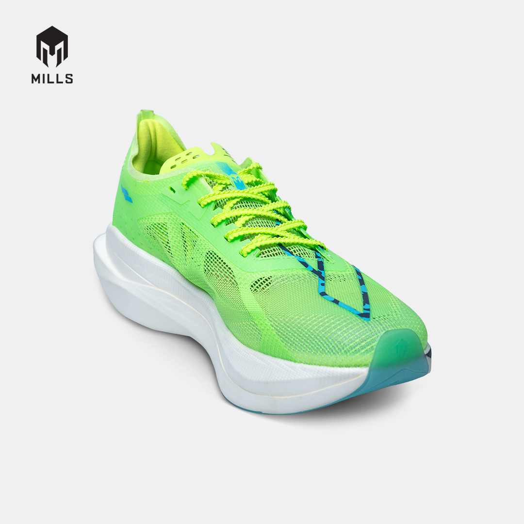MILLS SEPATU LARI RUNNING SHOES ENERCHARGE M1 NEON.LIME/POSEIDON.BLUE/TURQOUISE 9105301