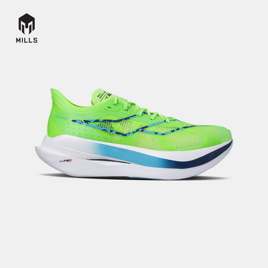 MILLS SEPATU LARI RUNNING SHOES ENERCHARGE M1 NEON.LIME/POSEIDON.BLUE/TURQOUISE 9105301