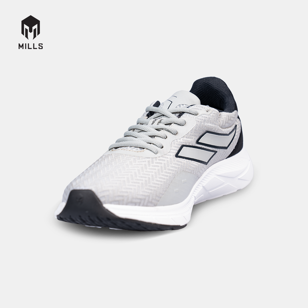 MILLS SEPATU LARI RUNNING SHOES TREXIMO VISION GREY/BLACK/WHITE 9103406