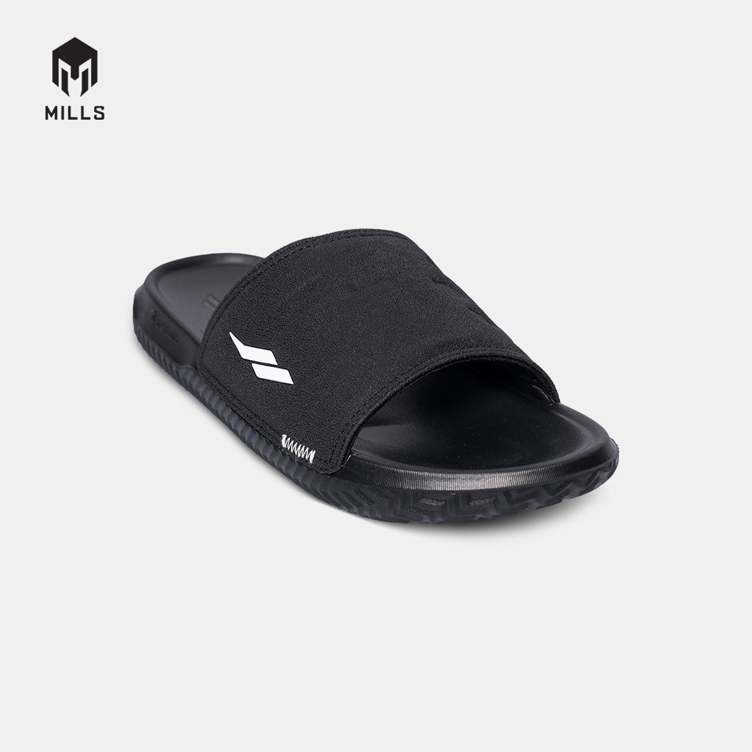 MILLS SANDAL COMFY SLIDES BLACK/WHITE 9901301