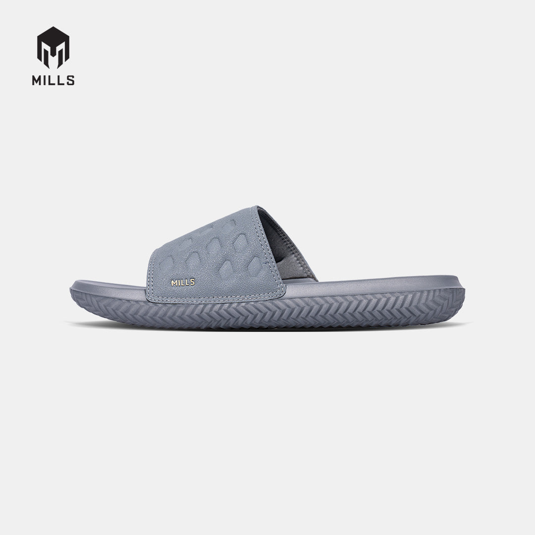 MILLS SANDAL COMFY SLIDES GREY/OFF.WHITE 9901302