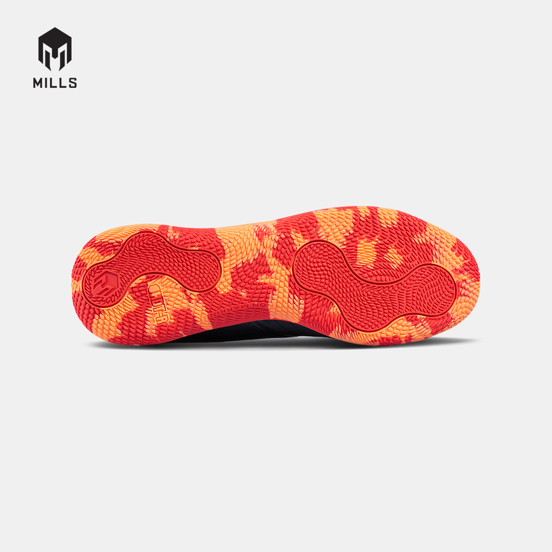 MILLS SEPATU FUTSAL VOLTASALA PRO NEMESIS BLACK/CORAL.SURG/GREEN 9500901