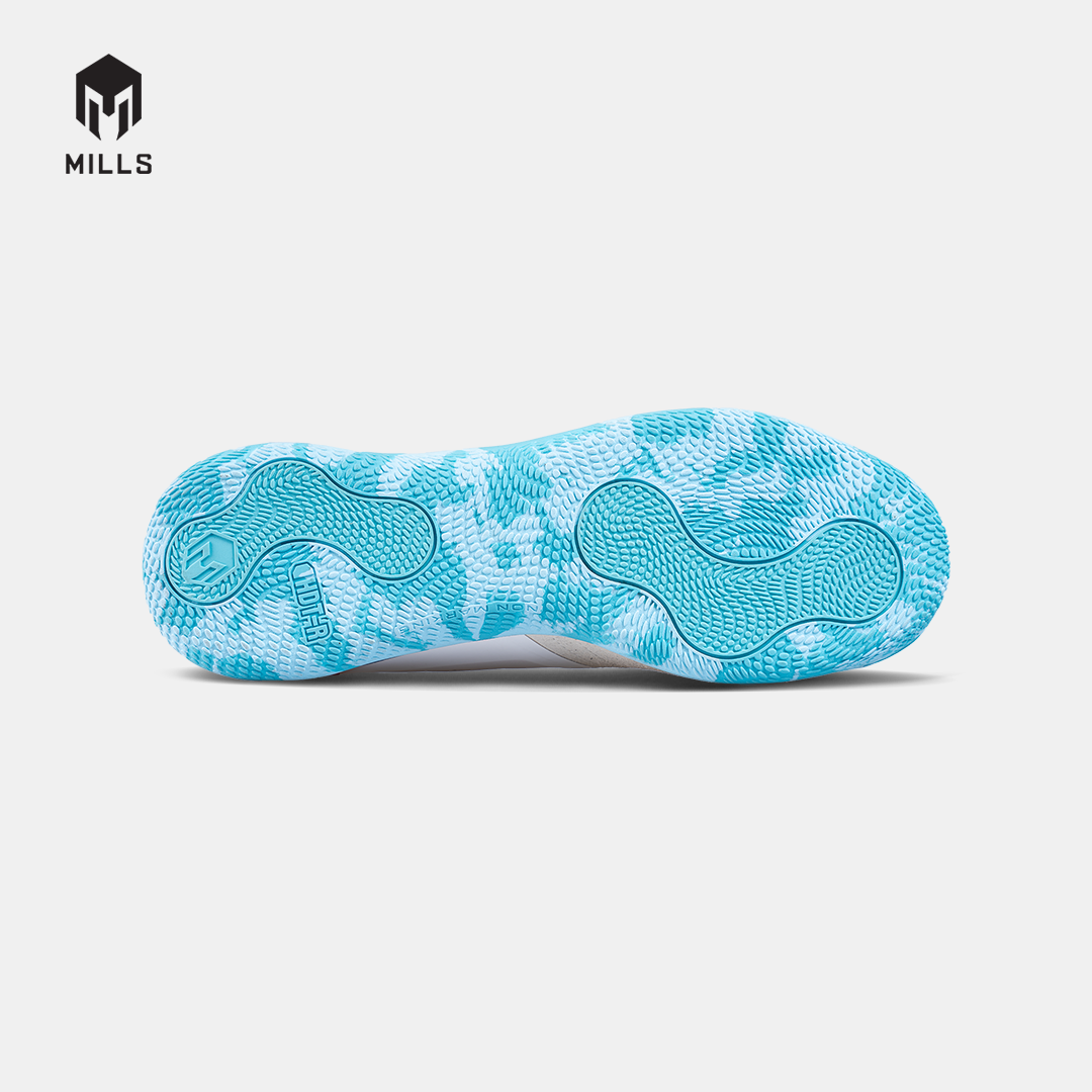 MILLS SEPATU FUTSAL VOLTASALA PRO NEMESIS WHITE/NAVY/SOFT.BLUE 9500907