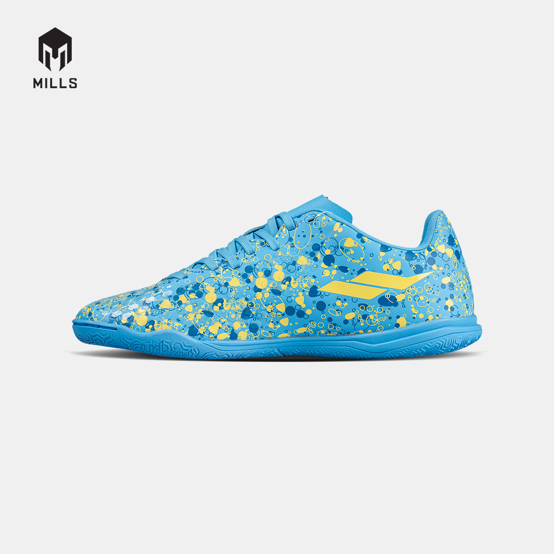 MILLS SEPATU FUTSAL OXY IN JR LT.BLUE/YELLOW 9801102