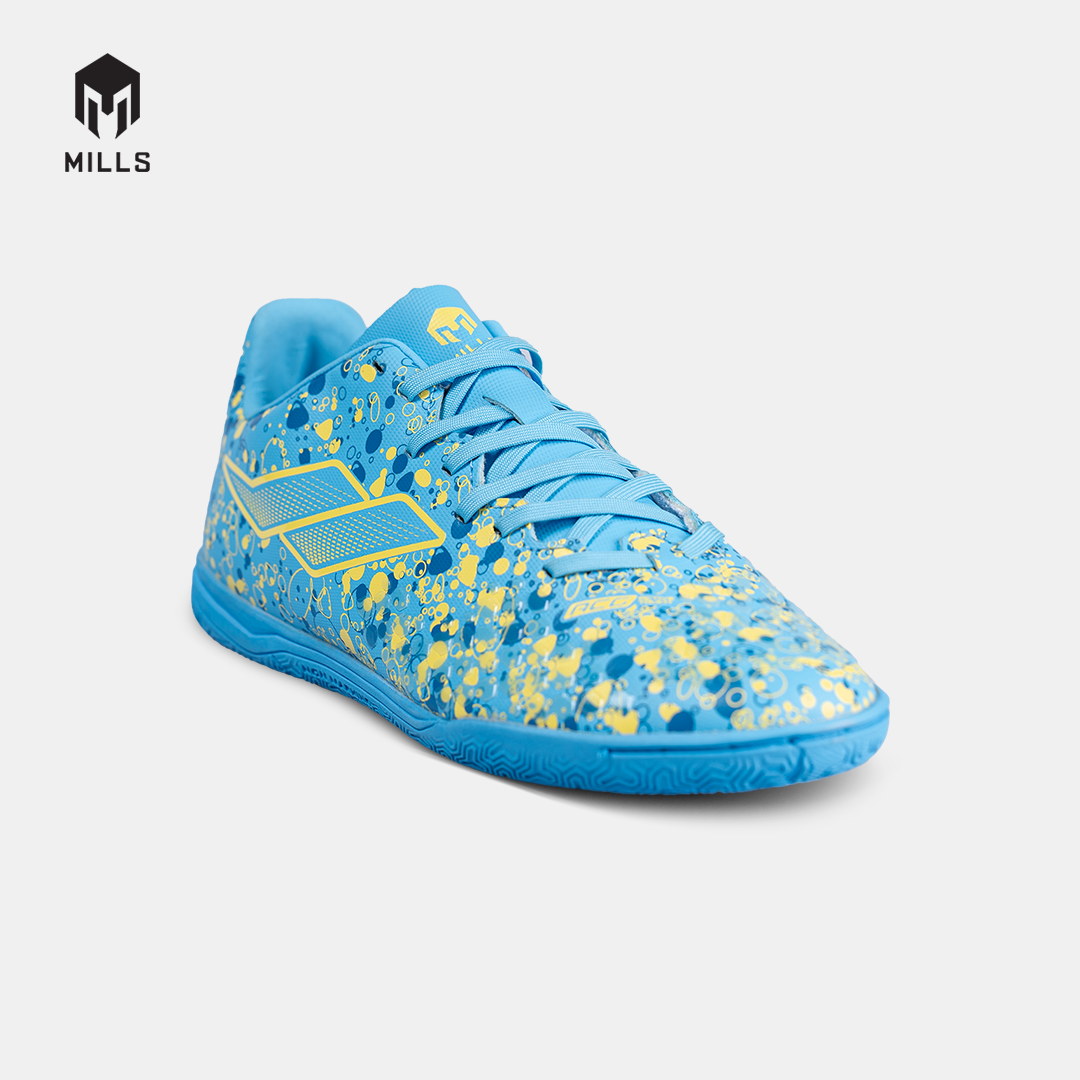 MILLS SEPATU FUTSAL OXY IN JR LT.BLUE/YELLOW 9801102