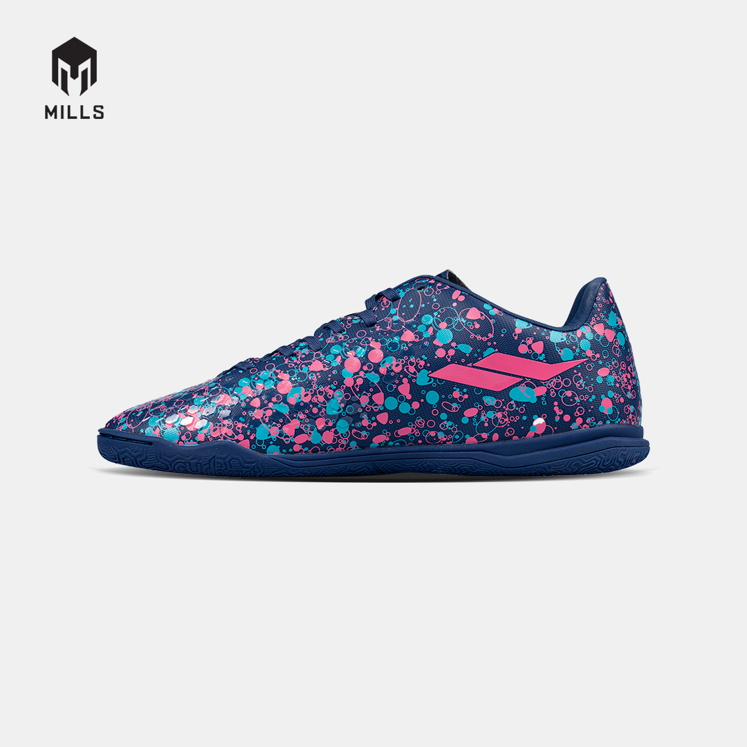 MILLS SEPATU FUTSAL OXY IN JR - NAVY/MAGENTA - 9801103