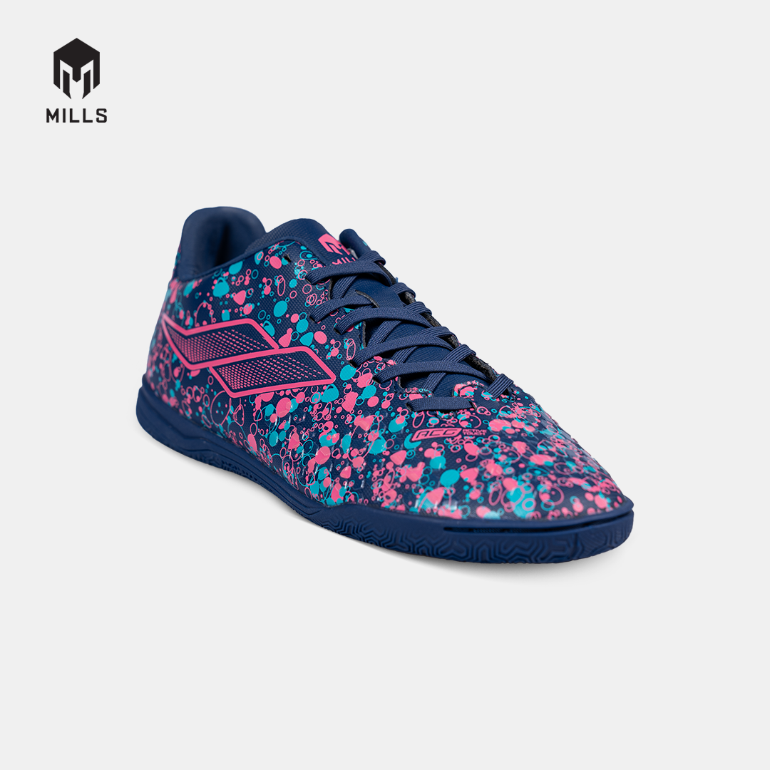 MILLS SEPATU FUTSAL OXY IN JR - NAVY/MAGENTA - 9801103