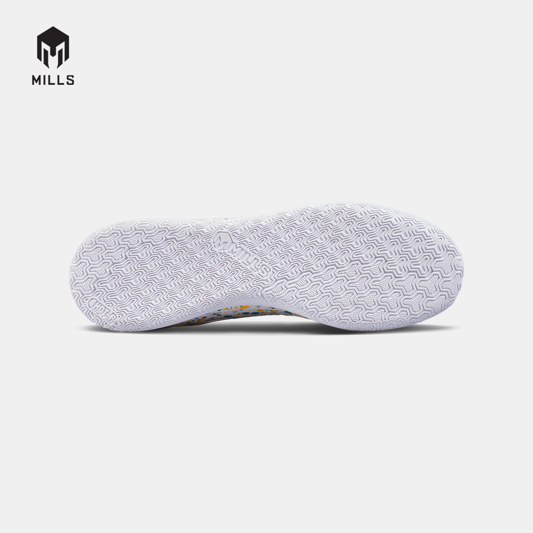 MILLS SEPATU FUTSAL OXY IN JR WHITE/YELLOW 9801104