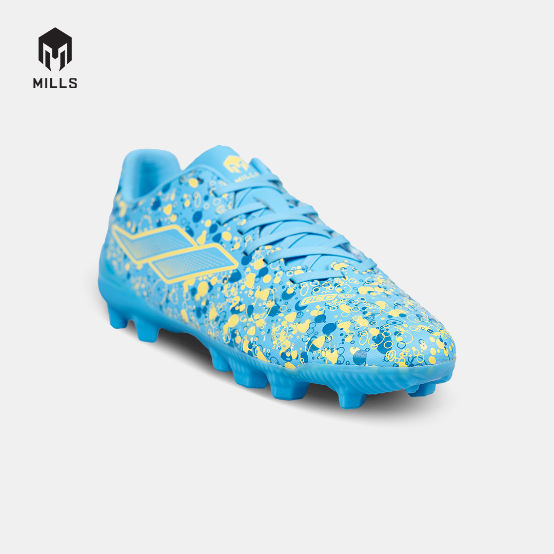 MILLS SEPATU SEPAKBOLA OXY FG JR LT.BLUE/YELLOW 9201102