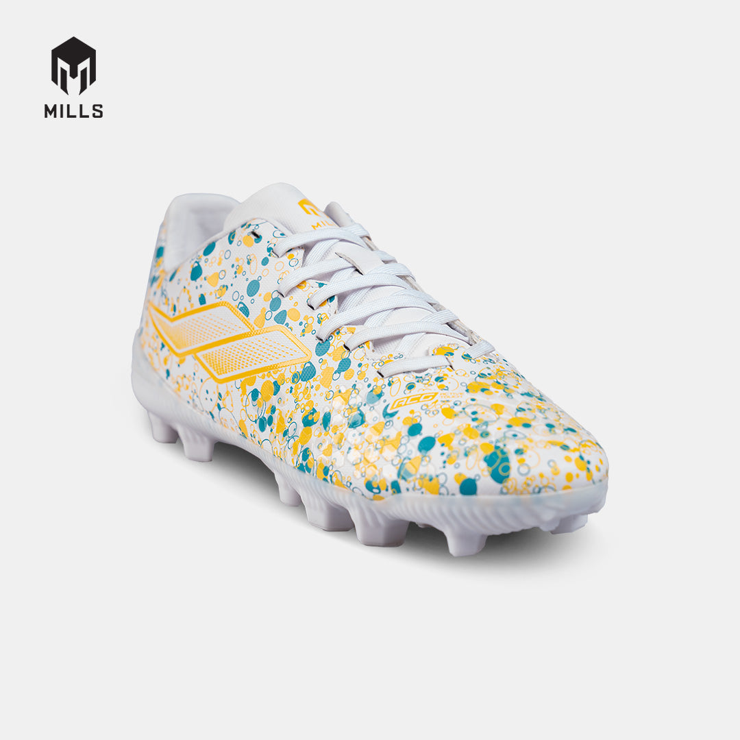 MILLS SEPATU SEPAKBOLA OXY FG JR WHITE/YELLOW 9201104