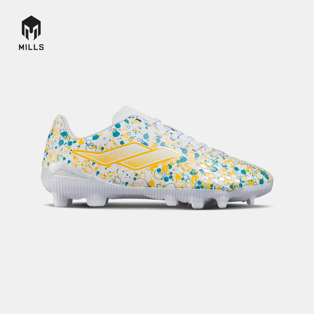 MILLS SEPATU SEPAKBOLA OXY FG JR WHITE/YELLOW 9201104