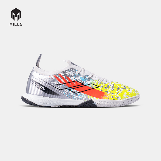 MILLS Sepatu Futsal Xyclops Speedfreak IN Silver / Black / Rgb 9401220