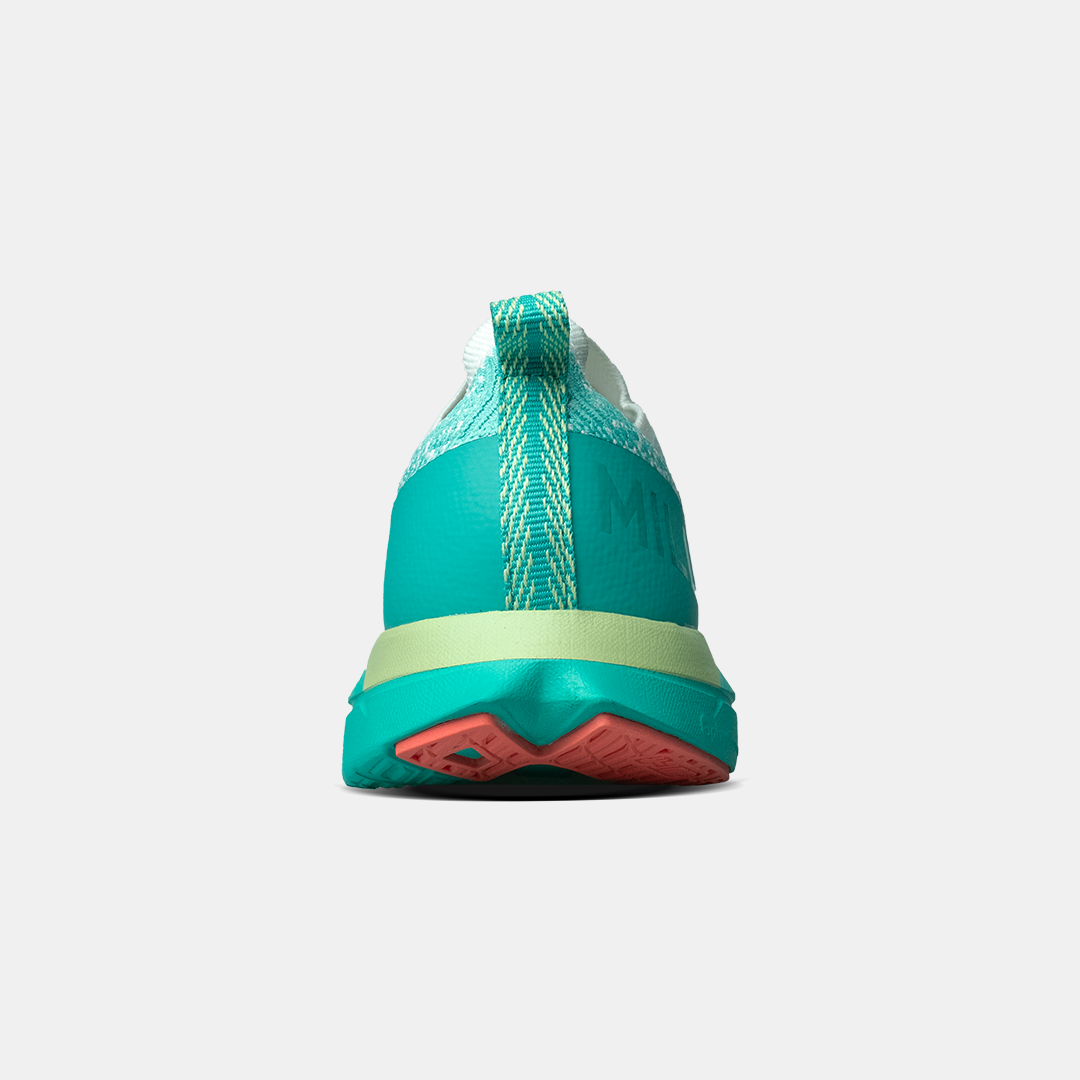 Mills Sepatu Lari Running Shoes Treximo Enerlite White / Teal / Coral 9102011
