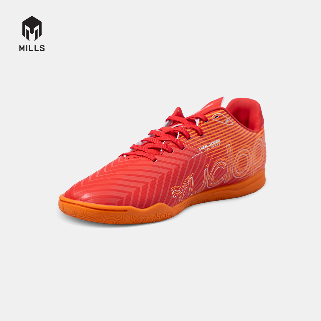 MILLS Sepatu Futsal Xyclops Helios Match In Bright Red / White / Orange 9405701