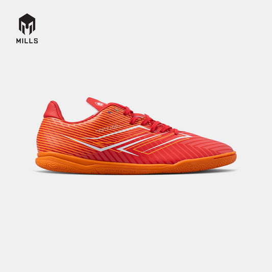 MILLS Sepatu Futsal Xyclops Helios Match In Bright Red / White / Orange 9405701