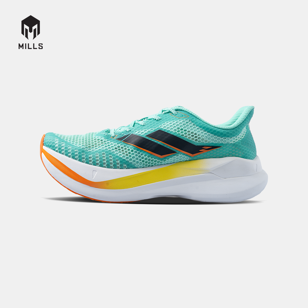 MILLS SEPATU LARI RUNNING SHOES ENERPRO ZENITH PASTEL.JADE/ORANGE/NEON.YELLOW 9104502